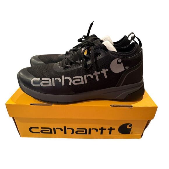 NIB Carhartt  Men\'s Black Lace Up Force Soft Toe Work Shoe Size 11M main image 8